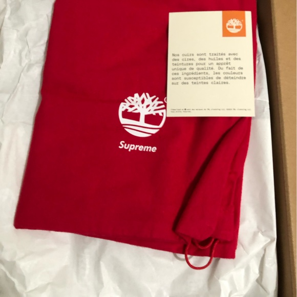 Supreme X Timberland Black Leather Field Boot (9) - Picture 7 of 11